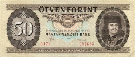 1986. 50Ft (20x) T:II,III