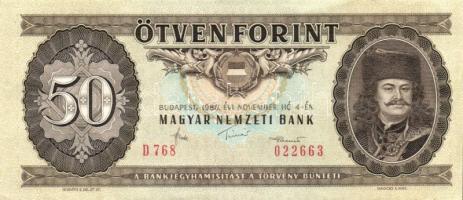 1986. 50Ft (20x) T:II,III