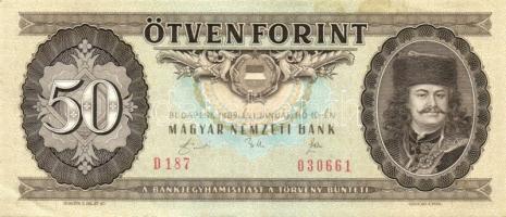 1989. 50Ft (15x) T:II,III