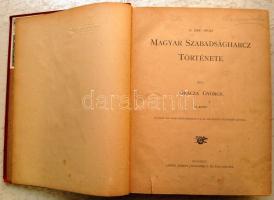 Gracza György: Magyar Szabadságharc Története III. kötet, Wodianer F. és Fiai Kiadó, tokkal, gerinc ...