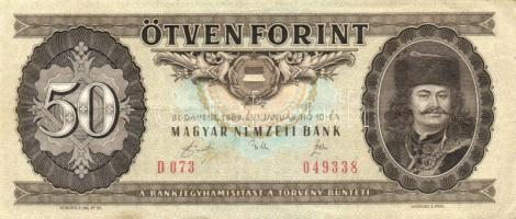 1989. 50Ft (15x) T:II,III