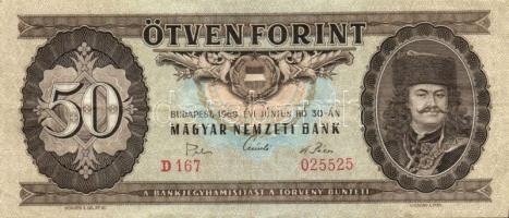 1969. 50Ft (14x) T:II,III