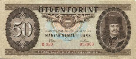 1969. 50Ft (14x) T:II,III