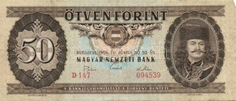 1969. 50Ft (14x) T:II,III