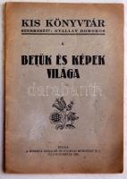 1938 Betűk és képek világa, Minerva kiadó, sérült