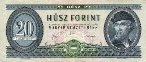 1980. 20Ft (3x) T:II,II-