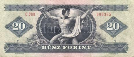 1980. 20Ft (3x) T:II,II-