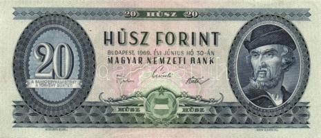 1969. 20Ft (7x) T:II,III
