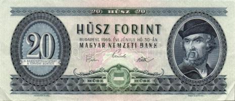 1969. 20Ft (7x) T:II,III