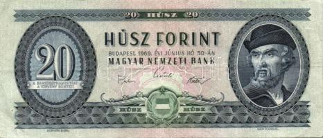 1969. 20Ft (7x) T:II,III