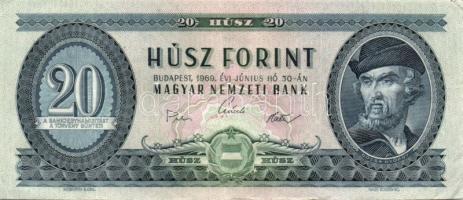 1969. 20Ft (7x) T:II,III