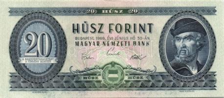 1969. 20Ft (7x) T:II,III