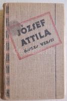 1938 József Attila összes versei, Cserépfalvi Kiadó,csak 1000 db példány készült előfizetők részére, gerinc enyhén sérült