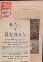 cca 1940 Vegyes, főként reklámnyomtatvány tétel 7 db összesen