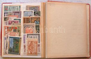 Rendkívül szép kb. 650 darabból álló kizárólag különféle osztrák szükségpénz gyűjtemény albumba rend...