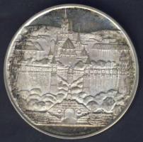 DN Modern emlékérem "Budapest-Hilton" Ag T:PP