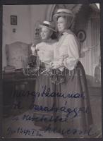1949 Lórán Lenke Jászai Mari-díjas színésznő dedikált fotója