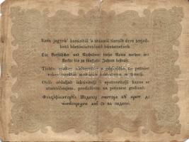 1848. 10Ft "Kossuth bankó" T:IV