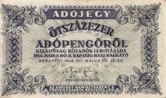 1946. 500.000AP (8x) T:I-,II