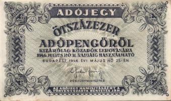 1946. 500.000AP (8x) T:I-,II