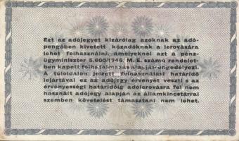 1946. 500.000AP (8x) T:I-,II