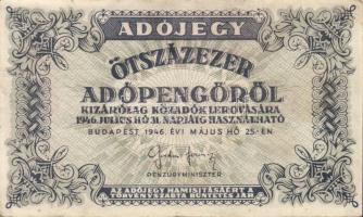 1946. 500.000AP (8x) T:I-,II