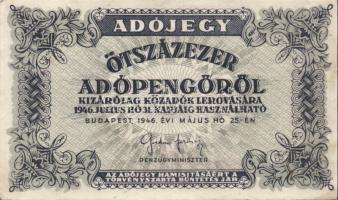 1946. 500.000AP (7x) T:I-,II