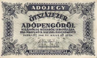 1946. 500.000AP (7x) T:I-,II