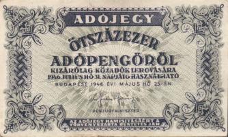 1946. 500.000AP (7x) T:I-,II