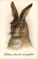 Easter bunny litho