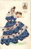 Cádiz silk card