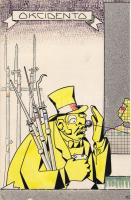 1920-1923. Schima András grafikusművész 13 db politikai tárgyú erdetei szines grafikája, 15x24 - 18x30 cm méretben, valamennyi felbélyegezve és postázva. / 13 Stk originelle, colorierte Graphiken vom Künstler András Schima, politische Thematik, Grösse: 15x24 - 18x30 cm, alle frankiert und abgesandt