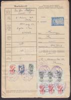 10 db marhalevél az 1950-es évekből