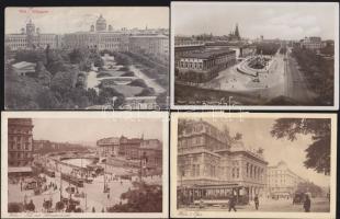 Bécs - 10 db jó minőségű, futott régi lap / 10 Vienna cards