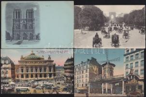 Párizs - 15 db jó minőségű régi lap / 15 Paris cards