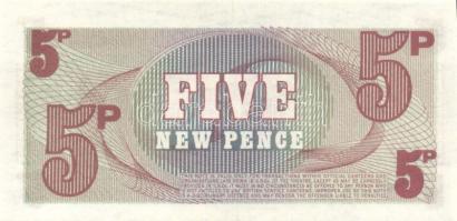 Nagy-Britannia/katonai kiadások 1948-1972. 5p, 10p, 50p, 1Ł (3x) 3 különféle, 5Ł T:I Összesen 7db! /...