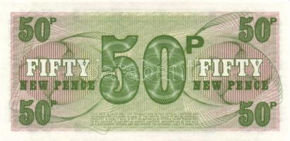 Nagy-Britannia/katonai kiadások 1948-1972. 5p, 10p, 50p, 1Ł (3x) 3 különféle, 5Ł T:I Összesen 7db! /...