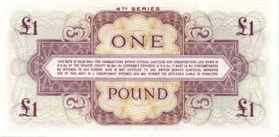 Nagy-Britannia/katonai kiadások 1948-1972. 5p, 10p, 50p, 1Ł (3x) 3 különféle, 5Ł T:I Összesen 7db! /...