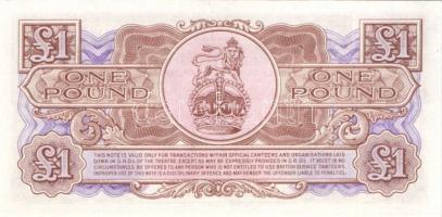 Nagy-Britannia/katonai kiadások 1948-1972. 5p, 10p, 50p, 1Ł (3x) 3 különféle, 5Ł T:I Összesen 7db! /...