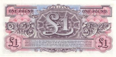 Nagy-Britannia/katonai kiadások 1948-1972. 5p, 10p, 50p, 1Ł (3x) 3 különféle, 5Ł T:I Összesen 7db! /...