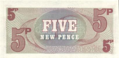 Nagy-Britannia/katonai kiadások 1948-1972. 5p, 10p, 50p, 1Ł (3x) 3 különféle, 5Ł T:I Összesen 7db! /...