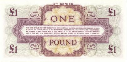 Nagy-Britannia/katonai kiadások 1948-1972. 5p, 10p, 50p, 1Ł (3x) 3 különféle, 5Ł T:I Összesen 7db! /...