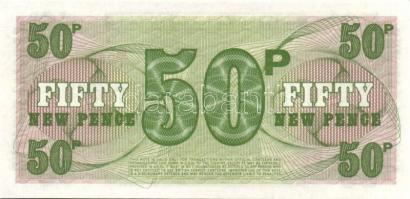 Nagy-Britannia/katonai kiadások 1948-1972. 5p, 10p, 50p, 1Ł (3x) 3 különféle, T:I Összesen 6db! / Gr...