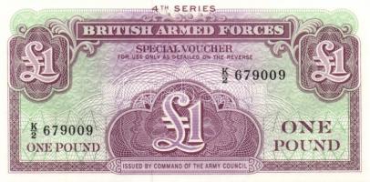 Nagy-Britannia/katonai kiadások 1948-1972. 5p, 10p, 50p, 1Ł (3x) 3 különféle, T:I Összesen 6db! / Gr...