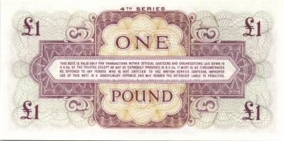 Nagy-Britannia/katonai kiadások 1948-1972. 5p, 10p, 50p, 1Ł (3x) 3 különféle, T:I Összesen 6db! / Gr...