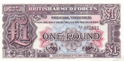 Nagy-Britannia/katonai kiadások 1948-1972. 5p, 10p, 50p, 1Ł (3x) 3 különféle, T:I Összesen 6db! / Gr...