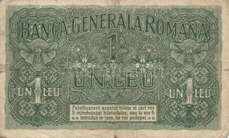 Románia/német megszállás 1917. 50B T:IV + 1L T:III + Románia 1920. 5L T:III / Romania/German occupat...