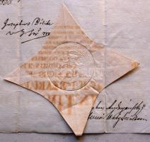 1822 Kinevezési okirat Bélik József püspök és Rudnyánszky József püspök saját kezű aláírásával és pü...