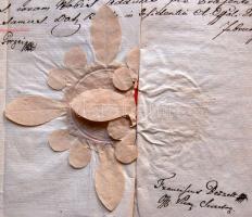 1805 Kinevezési okirat  Görgei Márton püspök és Betzelt Ferenc titkár saját kezű aláírásával és püsp...