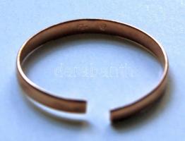 14K arany fülbevaló / 14K gold earring Au (1.1g)